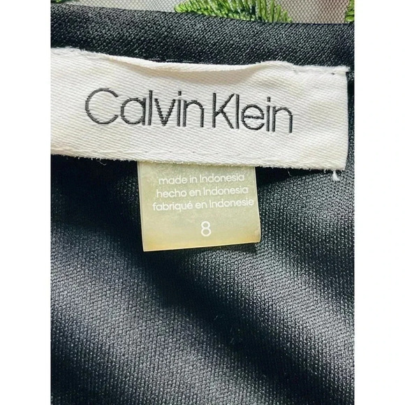Calvin Klein Floral Embroidered Sheath Dress size 8 - Picture 8 of 11